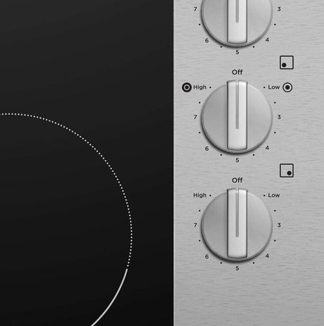 Westinghouse 60cm Black Ceramic Glass Electric Cooktop WHC642SC