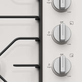 Westinghouse 60cm White Enamel Gas Cooktop WHG640WC