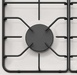 Westinghouse 60cm White Enamel Gas Cooktop WHG640WC