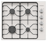 Westinghouse 60cm White Enamel Gas Cooktop WHG640WC
