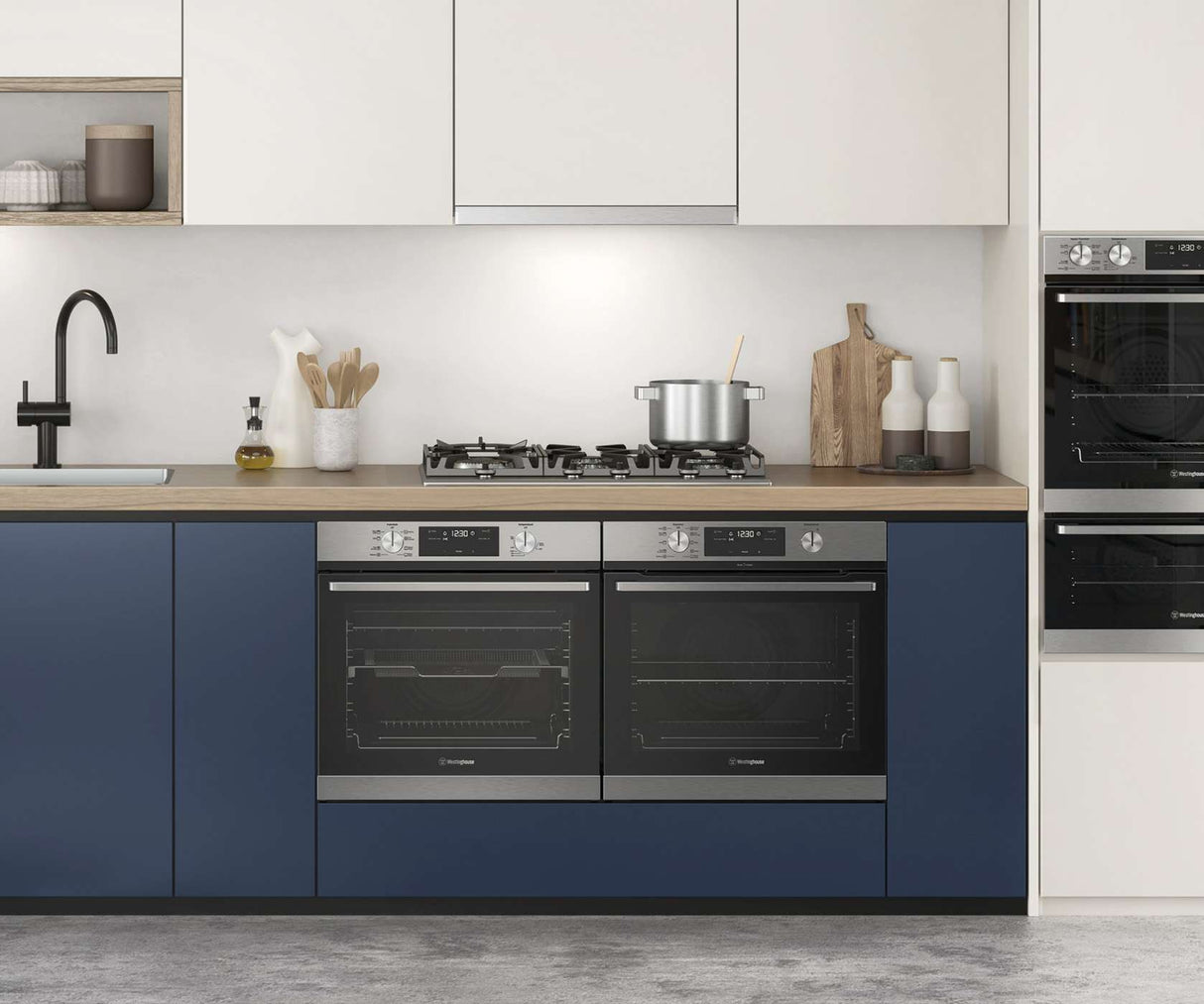 Westinghouse 75cm Gas Cooktop WHG758SC