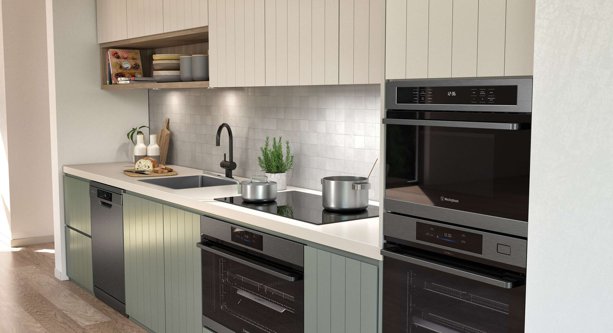 Westinghouse 90cm Black Ceramic Glass Induction Cooktop WHI955BD