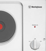 Westinghouse 60cm Solid Element Stainless Steel Electric Cooktop WHS642SC