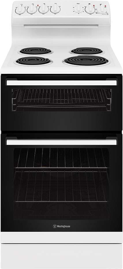 Westinghouse 54cm 80L Freestanding Electric Oven/Stove WLE522WC