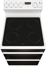 Westinghouse 54cm 80L Electric Freestanding Oven/Stove White WLE543WCB