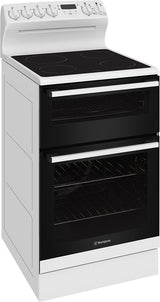 Westinghouse 54cm 80L Electric Freestanding Oven/Stove White WLE543WCB