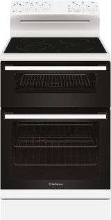 Westinghouse 60cm 80L Electric Freestanding Oven/Stove White WLE642WCB