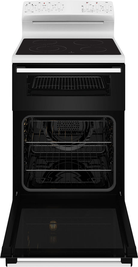 Westinghouse 60cm 80L Electric Freestanding Oven/Stove White WLE642WCB