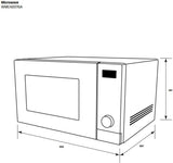 Westinghouse 42L Freestanding Convection Microwave Oven WMC4207GA
