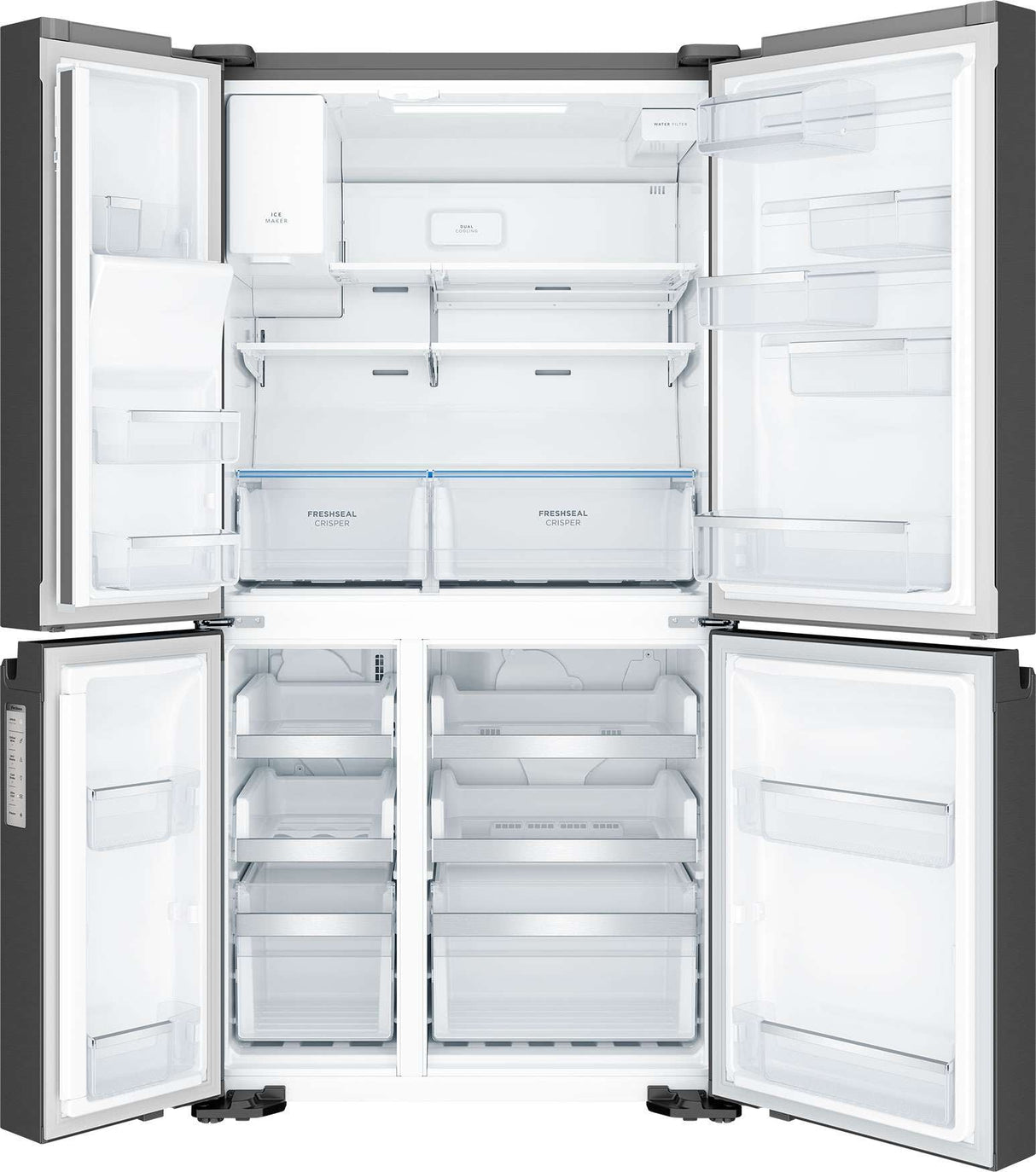 Westinghouse 609L French Quad Door Refrigerator WQE6170BB | Greater Sydney Only