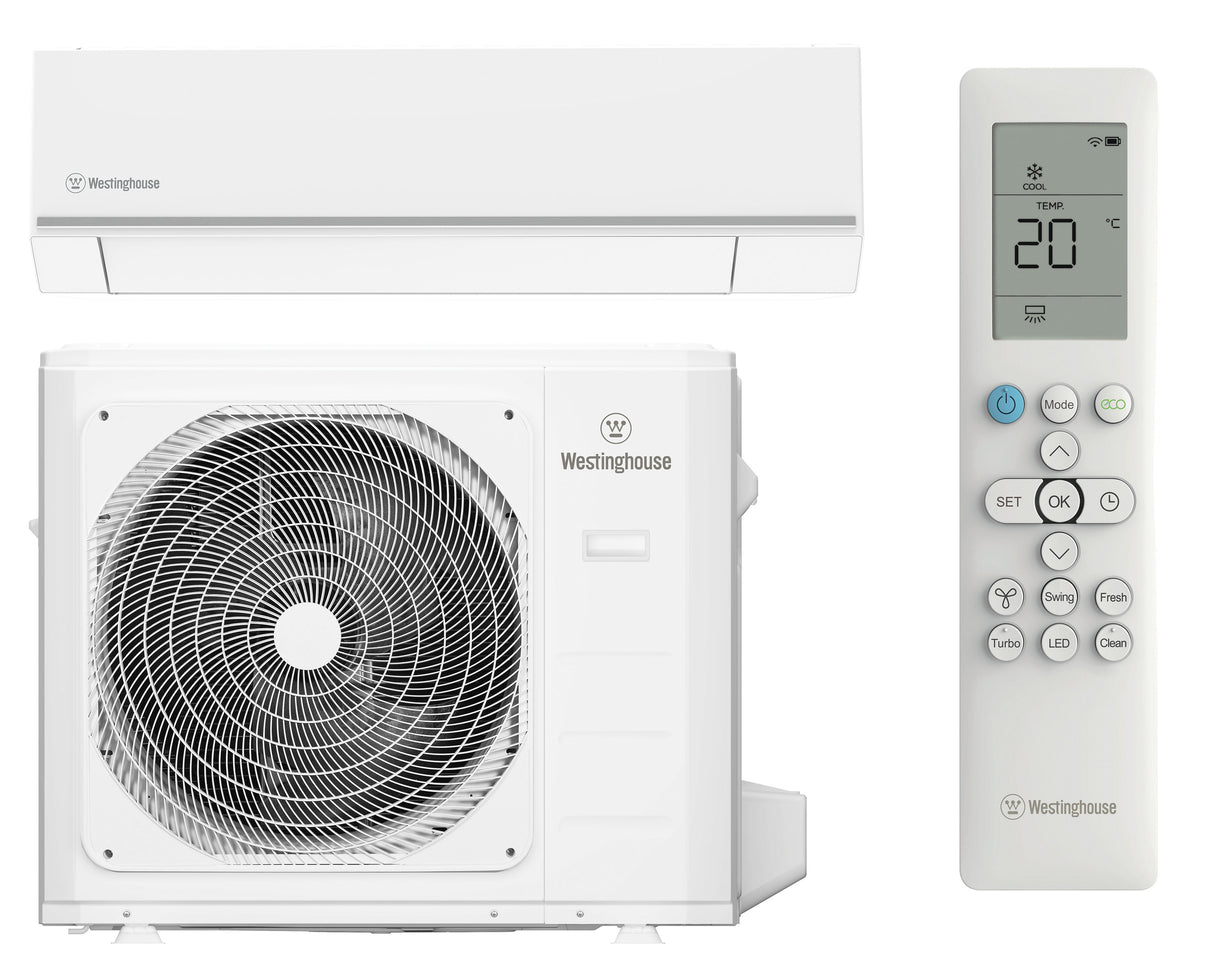 Westinghouse 9.1kW Cool / 10.4kW Heat Split System Air Conditioner WSD91HWA