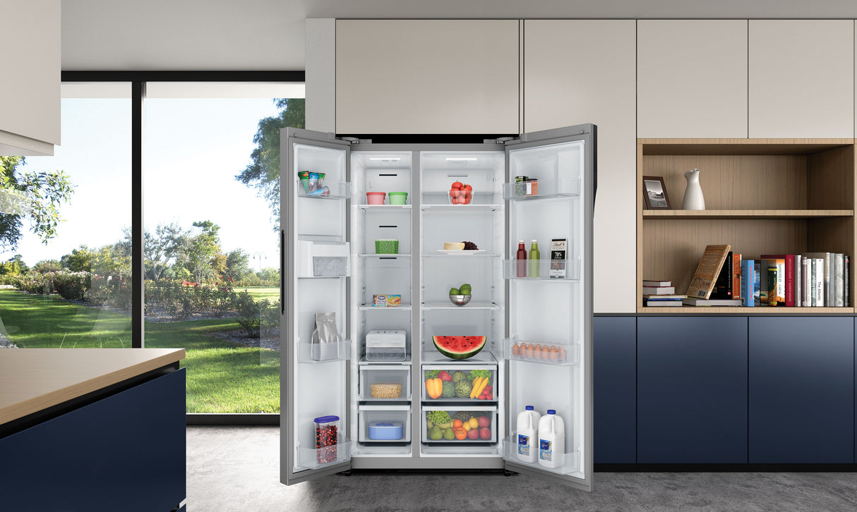 Westinghouse 624L Side By Side Refrigerator WSE6200SB | Greater Sydney Only
