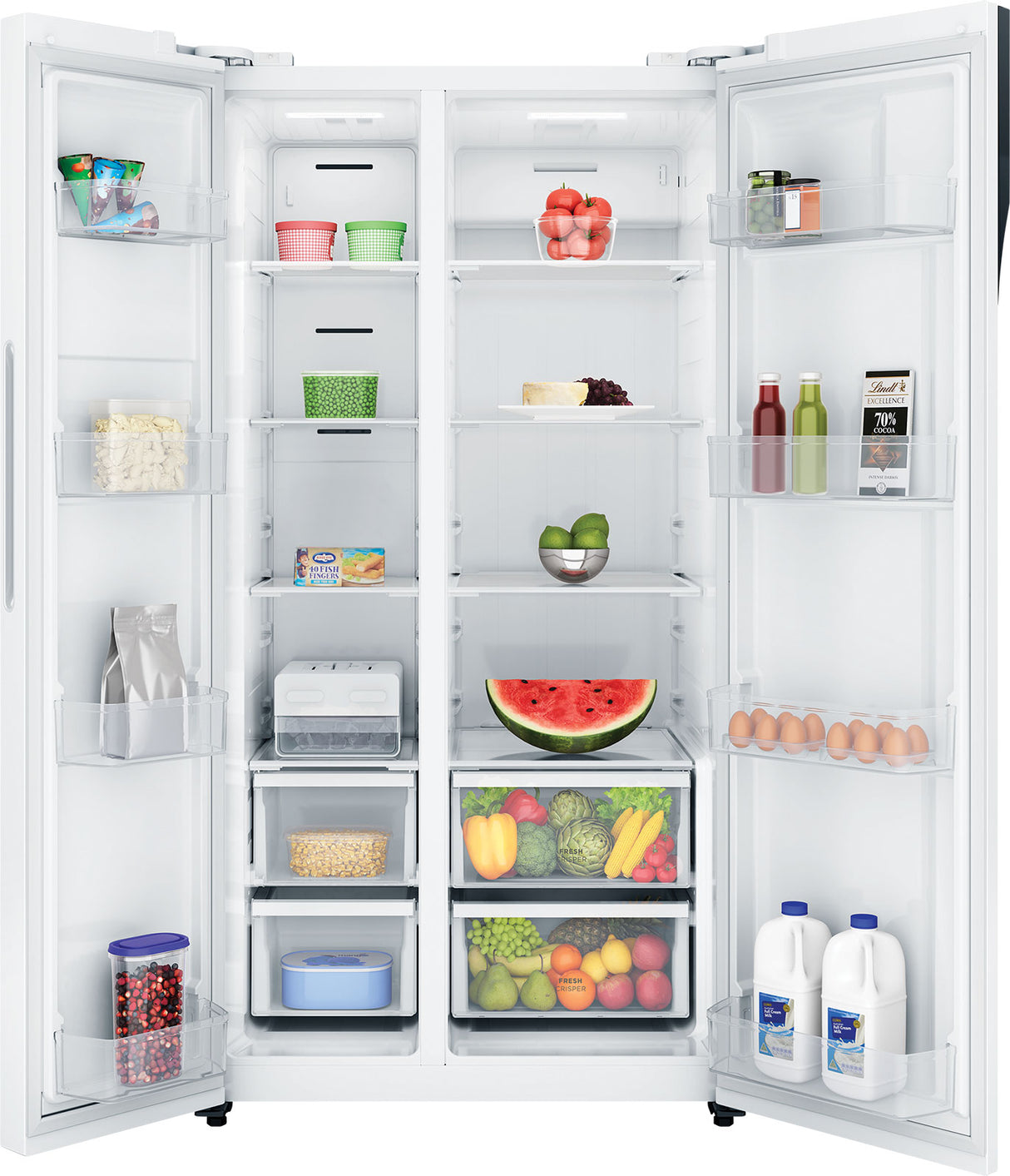Westinghouse 624L Side By Side Refrigerator WSE6200WB | Greater Sydney Only
