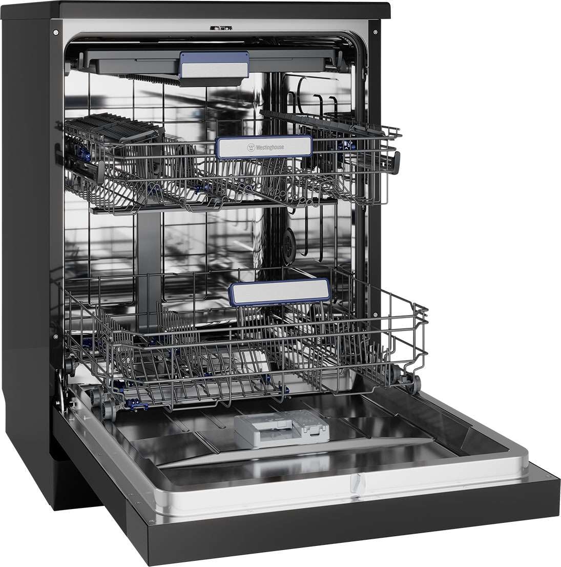 Westinghouse 60cm Freestanding Dishwasher Dark Stainless Steel WSF6606KXC