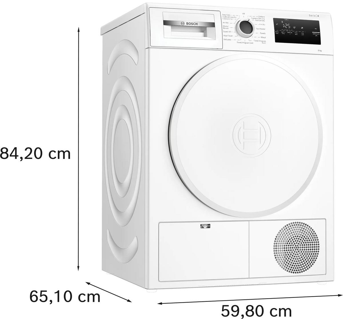 Bosch Series 4 8kg Heat Pump Dryer WTH83002AU | Greater Sydney Only