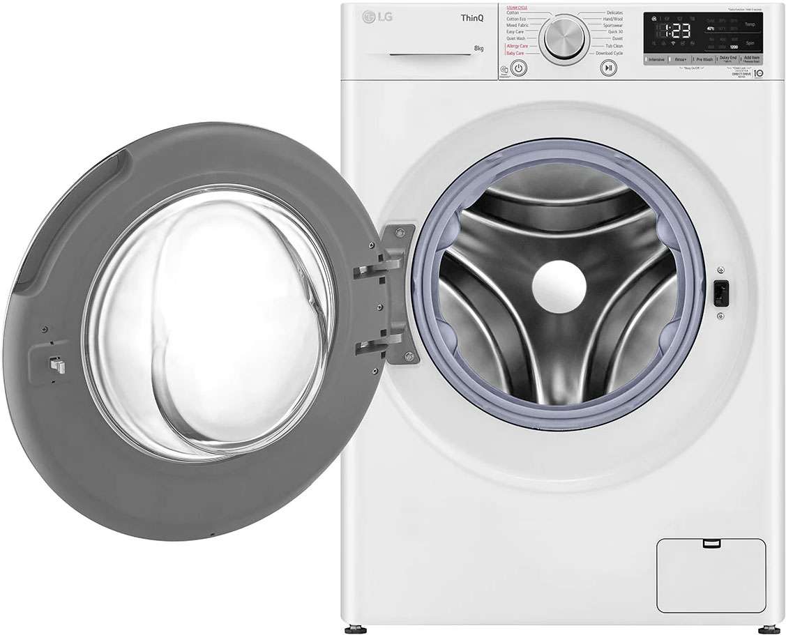 LG 8kg Series 5 Front Load Washing Machine WV5-1208W | Greater Sydney Only