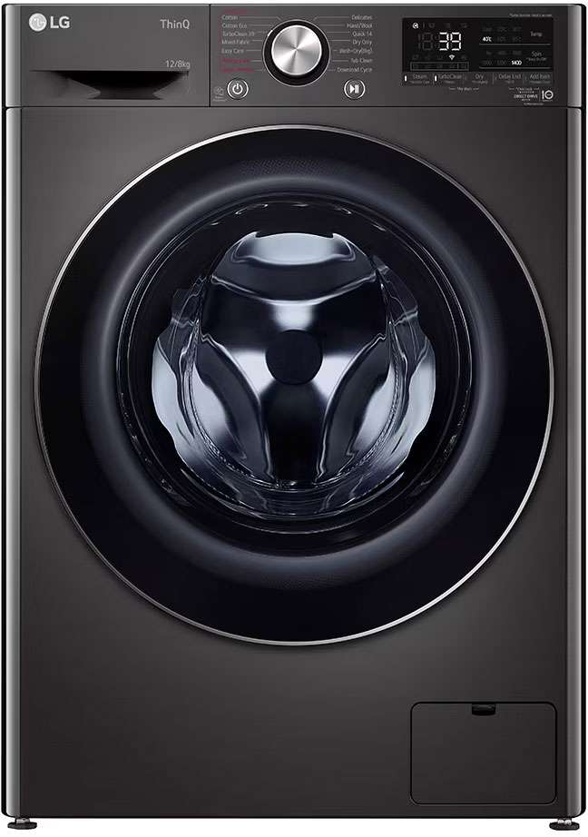 LG 12kg/8kg Front Load Washer Dryer Combo WVC9-1412B | Greater Sydney Only