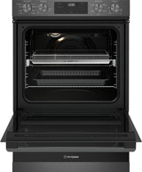 Westinghouse 60cm Multifunction Double Oven Dark Stainless Steel WVE6526DD