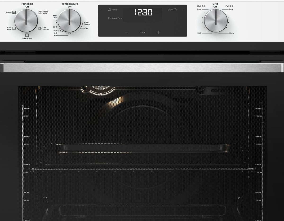 Westinghouse 60cm 80L Multifunction Electric Oven WVE6565WD
