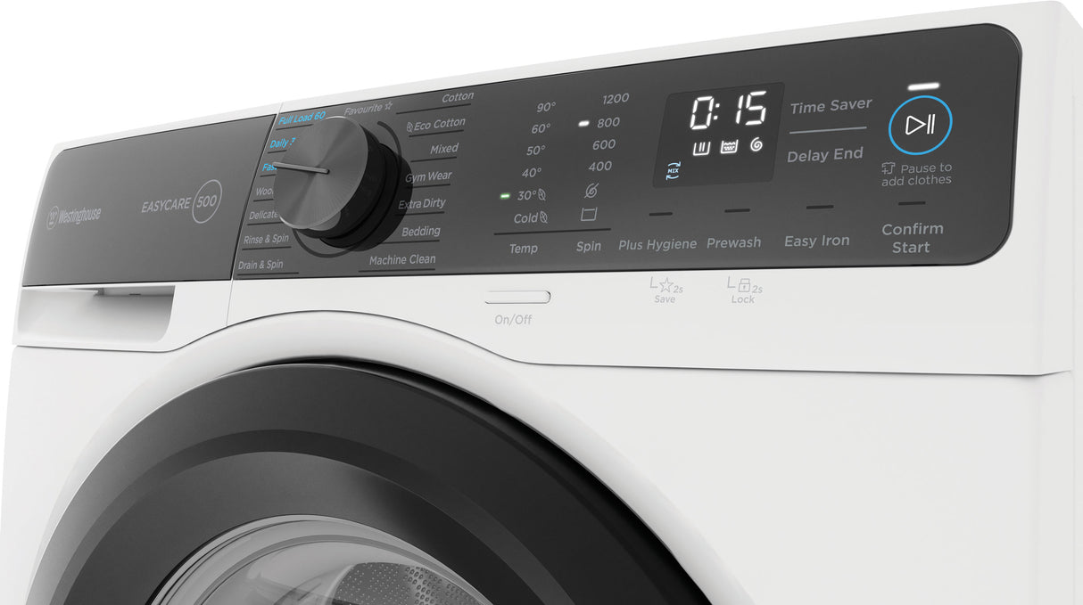 Westinghouse 8kg Front Load Washing Machine WWF8024M5WAS | Greater Sydney Only