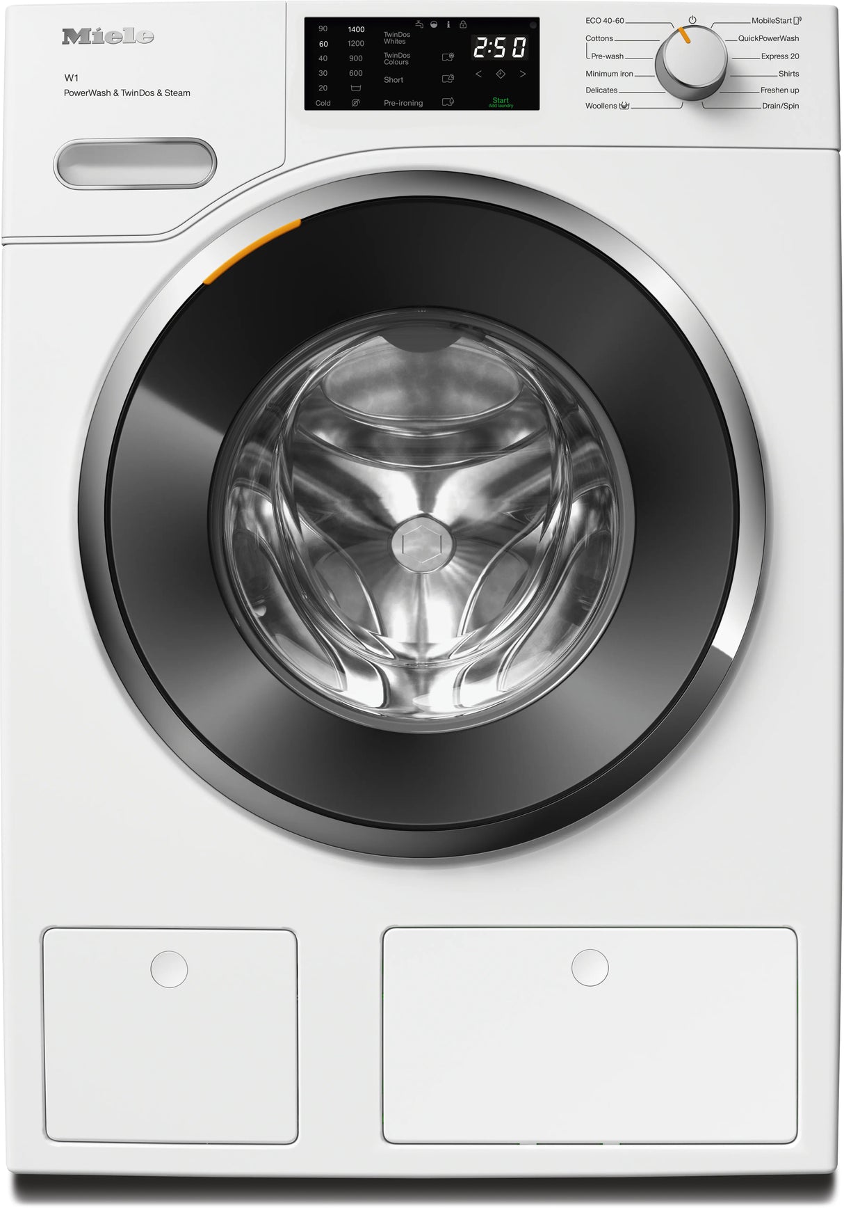 Miele W1 Series 9kg Front Load Washing Machine with TwinDos WWG880WCS