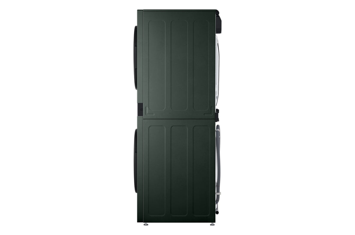 LG 12kg/10kg WashTower Stacked Washer Dryer Forest Green WWT-1210FGX | Greater Sydney Only