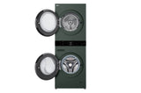 LG 12kg/10kg WashTower Stacked Washer Dryer Forest Green WWT-1210FGX | Greater Sydney Only