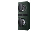 LG 12kg/10kg WashTower Stacked Washer Dryer Forest Green WWT-1210FGX | Greater Sydney Only