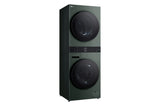 LG 12kg/10kg WashTower Stacked Washer Dryer Forest Green WWT-1210FGX | Greater Sydney Only