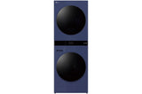 LG 19kg/10kg AI WashTower Stacked Washer Dryer Navy Blue WWT-1910BLX | Greater Sydney Only