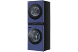 LG 19kg/10kg AI WashTower Stacked Washer Dryer Navy Blue WWT-1910BLX | Greater Sydney Only