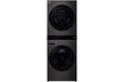 LG 19kg/10kg AI WashTower Stacked Washer Dryer Black WWT-1910BX | Greater Sydney Only