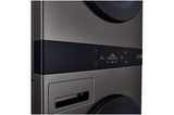 LG 19kg/10kg AI WashTower Stacked Washer Dryer Black WWT-1910BX | Greater Sydney Only