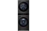 LG 19kg/10kg AI WashTower Stacked Washer Dryer Black WWT-1910BX | Greater Sydney Only