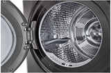 LG 19kg/10kg AI WashTower Stacked Washer Dryer Black WWT-1910BX | Greater Sydney Only