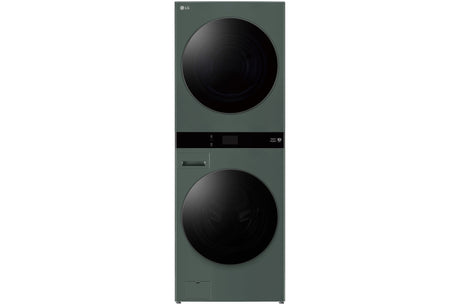 LG 19kg/10kg AI WashTower Stacked Washer Dryer Forest Green WWT-1910FGX