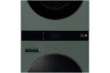 LG 19kg/10kg AI WashTower Stacked Washer Dryer Forest Green WWT-1910FGX | Greater Sydney Only