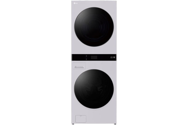 LG 19kg/10kg AI WashTower Stacked Washer Dryer Matte Grey WWT-1910GRX | Greater Sydney Only