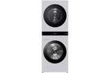 LG 19kg/10kg AI WashTower Stacked Washer Dryer Matte Grey WWT-1910GRX | Greater Sydney Only