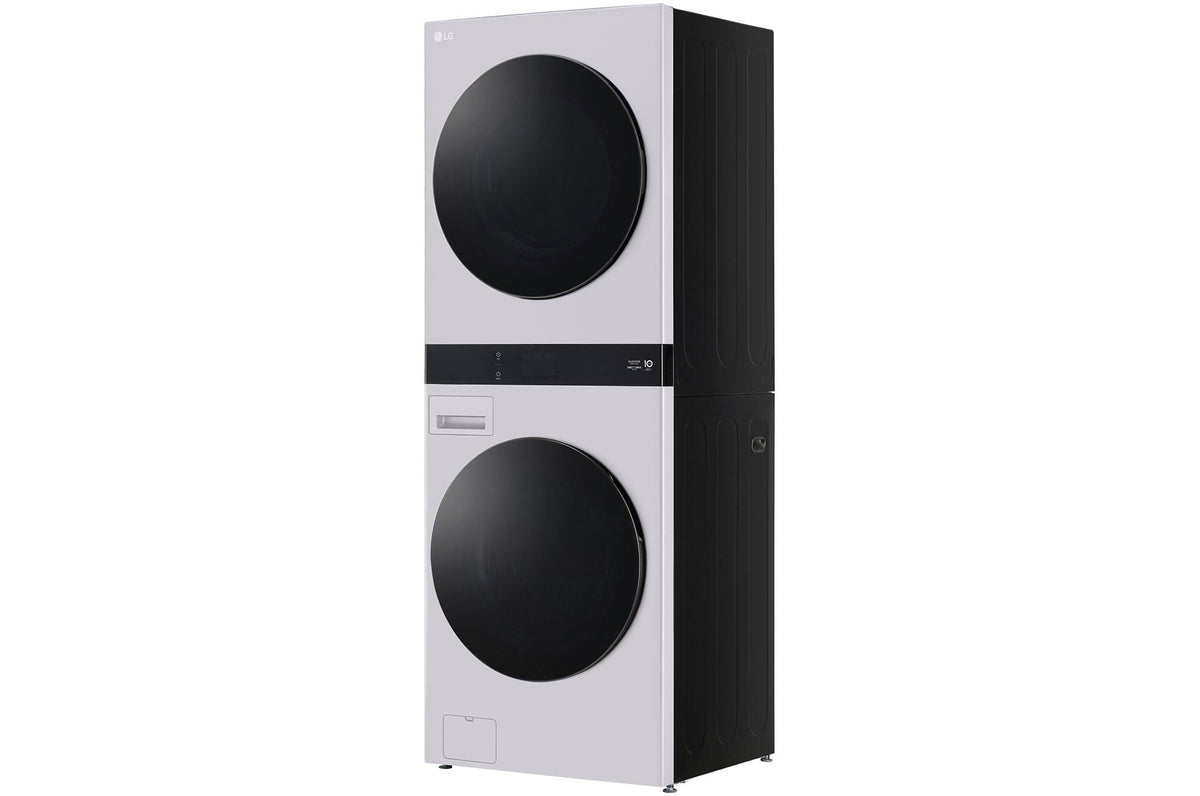 LG 19kg/10kg AI WashTower Stacked Washer Dryer Matte Grey WWT-1910GRX | Greater Sydney Only