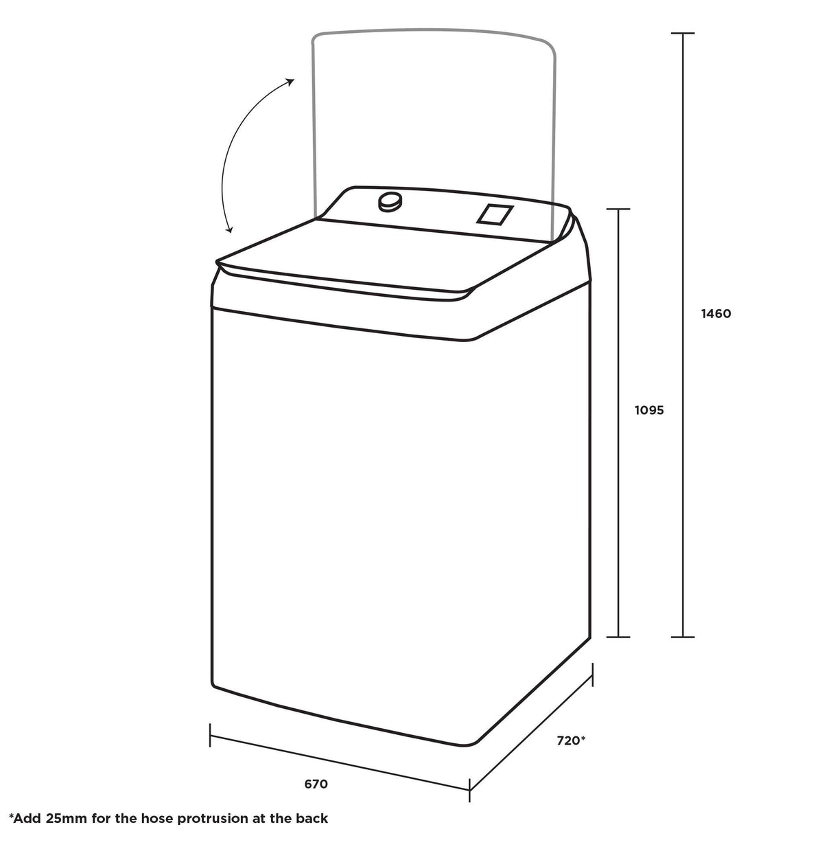Westinghouse 9kg Top Load Washing Machine WWT9084C7WA | Greater Sydney Only