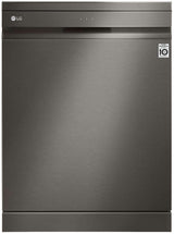 LG 60cm QuadWash Black Stainless Freestanding Dishwasher XD3A25BS