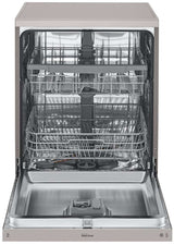 LG 60cm QuadWash Platinum Steel Freestanding Dishwasher XD5B14PS