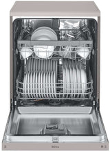 LG 60cm QuadWash Platinum Steel Freestanding Dishwasher XD5B14PS