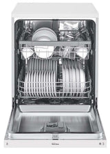 LG 60cm QuadWash White Freestanding Dishwasher XD5B14WH