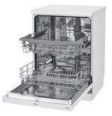 LG 60cm QuadWash White Freestanding Dishwasher XD5B14WH
