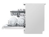 LG 60cm QuadWash White Freestanding Dishwasher XD5B14WH