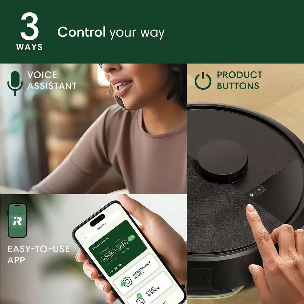 iRobot Roomba 105 Combo Robot Vacuum and Mop Y311000