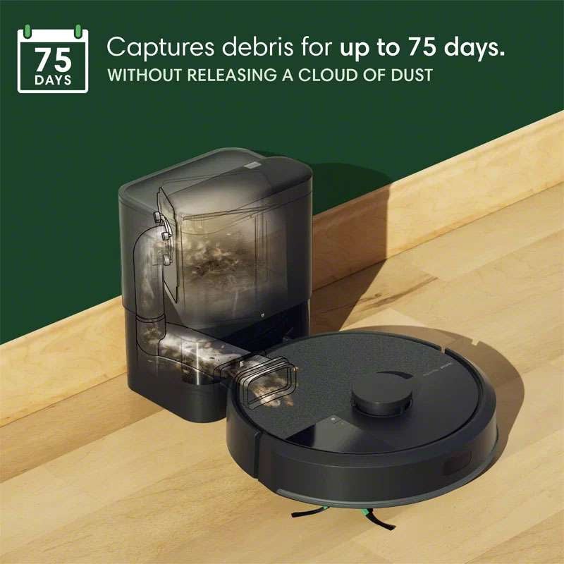 iRobot Roomba 105 Combo Robot Vacuum and Mop With AutoEmpty Dock Y351000